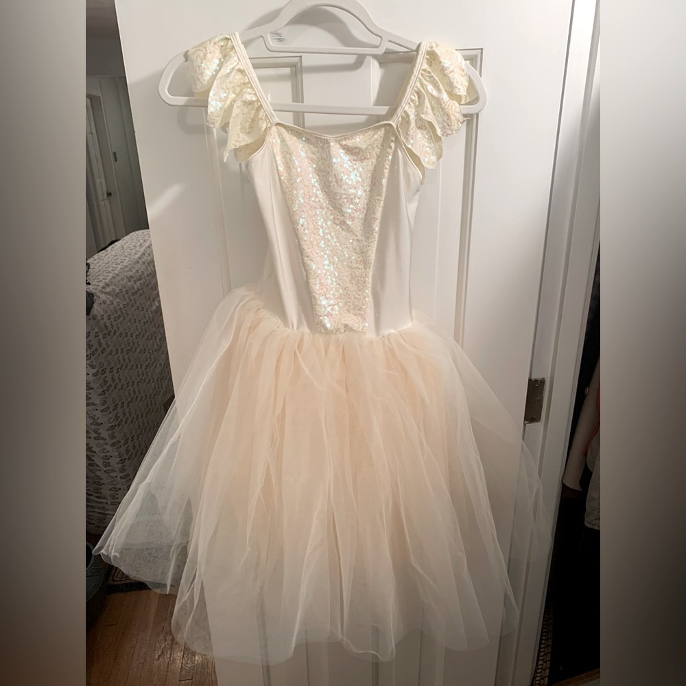 Beautiful cream colored ballet dress